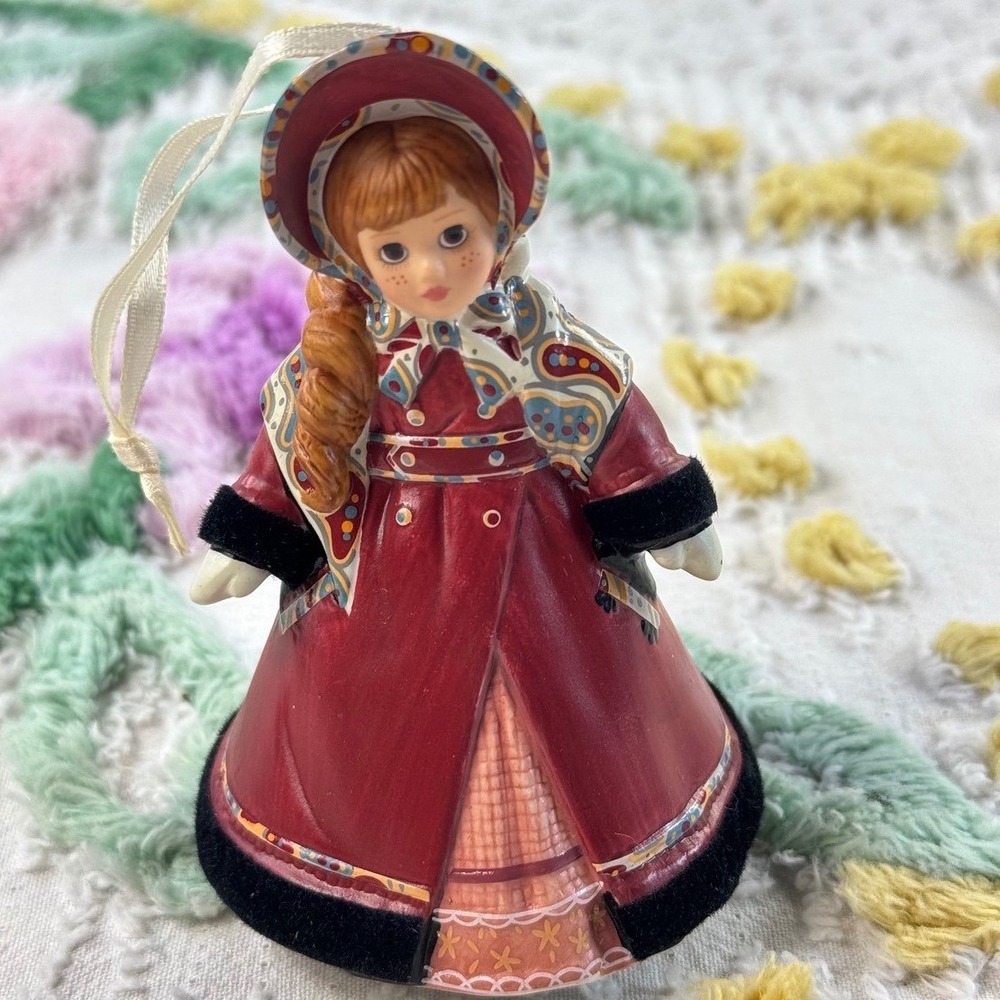 Hallmark Madame Alexander Jo March Little Women Ornament 2002 QX8126